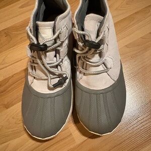Sorel Gray and Cream Boots